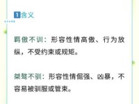 桀骜不驯怎么读？快速学会这个常用成语