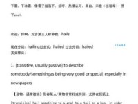 hail是什么意思_hail的中文翻译