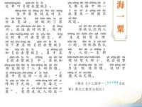 沧海一粟是什么意思 简单解释这个成语的由来