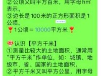 公顷是什么意思？一篇文章让你彻底明白！