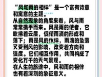 如何理解和风细雨的意思？深入浅出讲解和风细雨