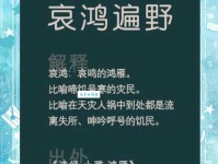 哀鸿遍野什么意思 如何正确使用这个成语表达悲伤