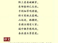 城中桃李愁风雨，春在溪头荠菜花。