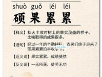 硕果累累的意思