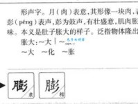 汉字“膨”的读音、意思、用法、释义、造句