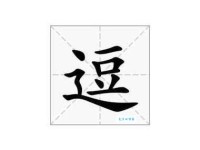 “逗”字的读音是什么？逗怎么念？常用逗字组词大全