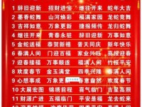 新年祝福语四字顺口溜大全 简单好记的吉祥话一网打尽