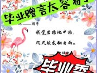 大学毕业寄语唯美句子