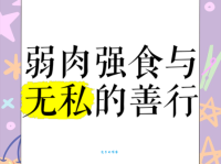 弱肉强食的意思