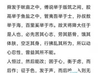 解读生于忧患死于安乐 这句话到底什么意思