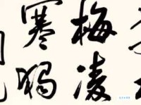 墙角数枝梅，凌寒独自开。