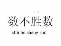 不可胜数是什么意思？教你轻松理解这个成语