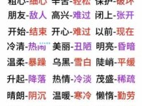 火热的反义词精选集：助你快速提升词汇量！