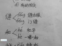 缝的多音字组词信息