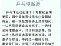 少儿科普知识：乒乓球是中国的国球，那它是中国人发明的吗？【生活科学：乒乓球的来历】