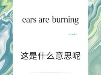 burning是什么意思 如何正确理解和使用这个词汇
