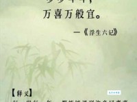 了解举世无双是什么意思，让你说话更有韵味！