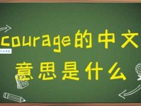 courage是什么意思？courage怎么读？courage例句及用法