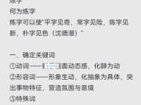 汉字“炼”的读音、意思、用法、释义、造句