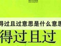 解析得过且过：从胸无大志到敷衍了事的多重含义