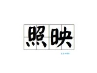 寻找辉映的近义词：照映、反射哪个更合适？