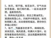 描写九月景色的句子：感受秋天的魅力