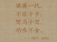 驽马十驾是什么意思？详解成语“驽马十驾”的含义及用法