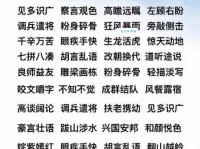 想知道近在咫尺的近义词？这里有最全的词语总结！