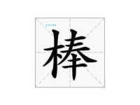 棒组词_棒字组词