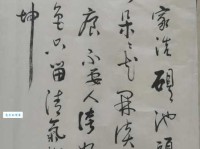 我家洗砚池边树，朵朵花开淡墨痕。