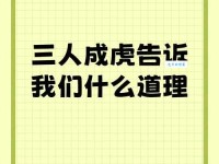 三人成虎的意思