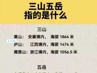 三山五岳的意思科普这些山在中国文化中的地位