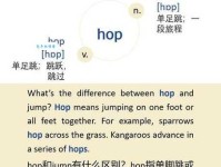hop在英语里是什么意思？教你如何正确使用这个词