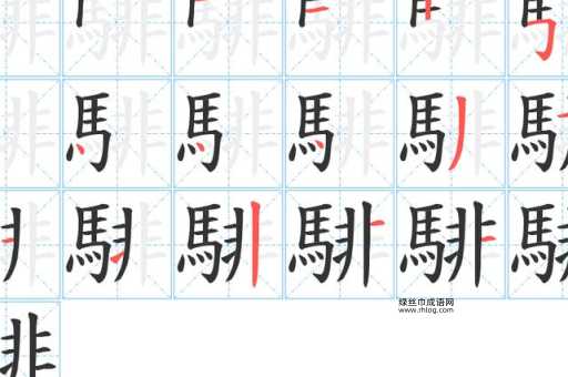 觹的笔顺和读音(它有几个笔画)