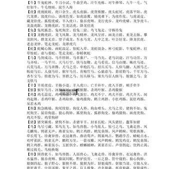 100个动物成语(哪些成语让你感到难忘)