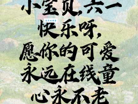 儿童节发朋友圈配什么文字?这些唯美句子太好看了!