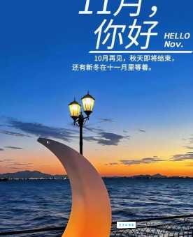 十一月你好唯美句子：迎接冬日暖阳，温柔以待