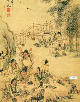 诗人嵇康的生平故事：探秘竹林七贤的隐逸生活