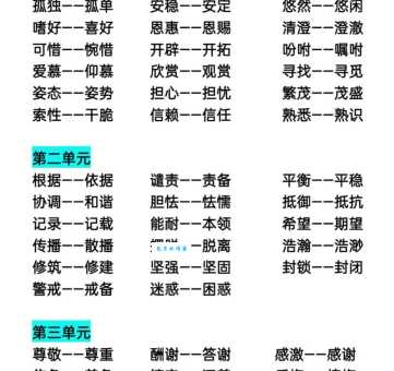解读懵懂:懵懂的近义词、反义词及例句详解