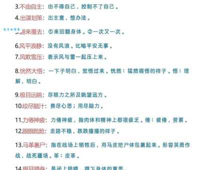 成语耳提面命是什么意思?教你如何正确理解和使用