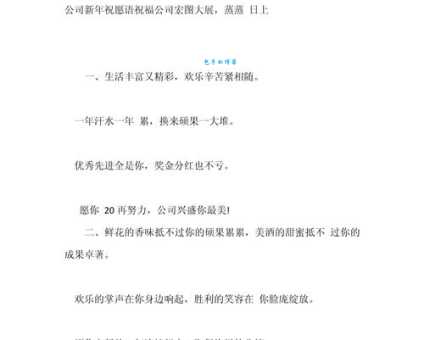 实用公司祝福短信:祝愿公司蓬勃发展和员工幸福