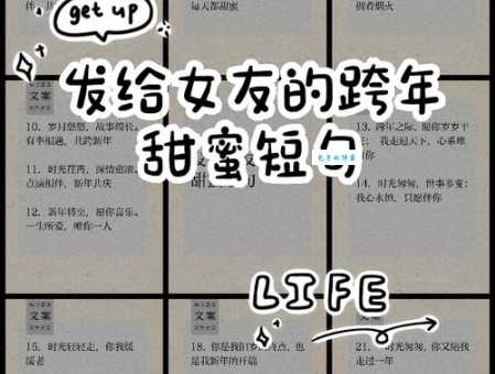 跨年夜最感人的话:写给心爱的女朋友