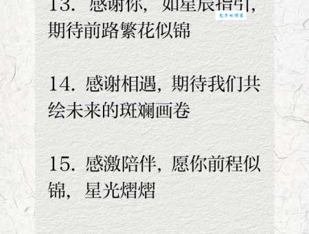 获奖感言一句话:表达感谢与未来的计划