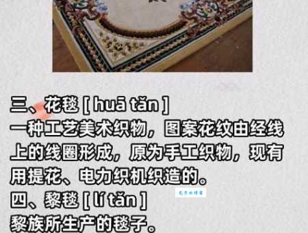 毯的拼音和组词大全,快速学习毯字的用法