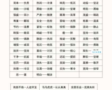 郑重其事的反义词有哪些?轻松搞定常用词语