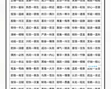 快速掌握同意的反义词:全面解析及例句