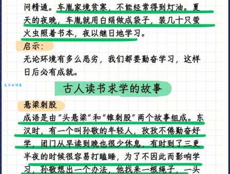 囊萤映雪主人公的刻苦故事,激励后世学子