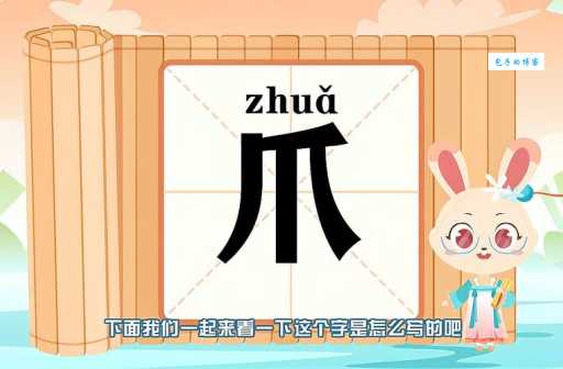 爪的多音字组词信息