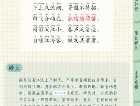 汉字“鸥”的读音、意思、用法、释义、造句