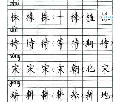 汉字“株”的读音、意思、用法、释义、造句